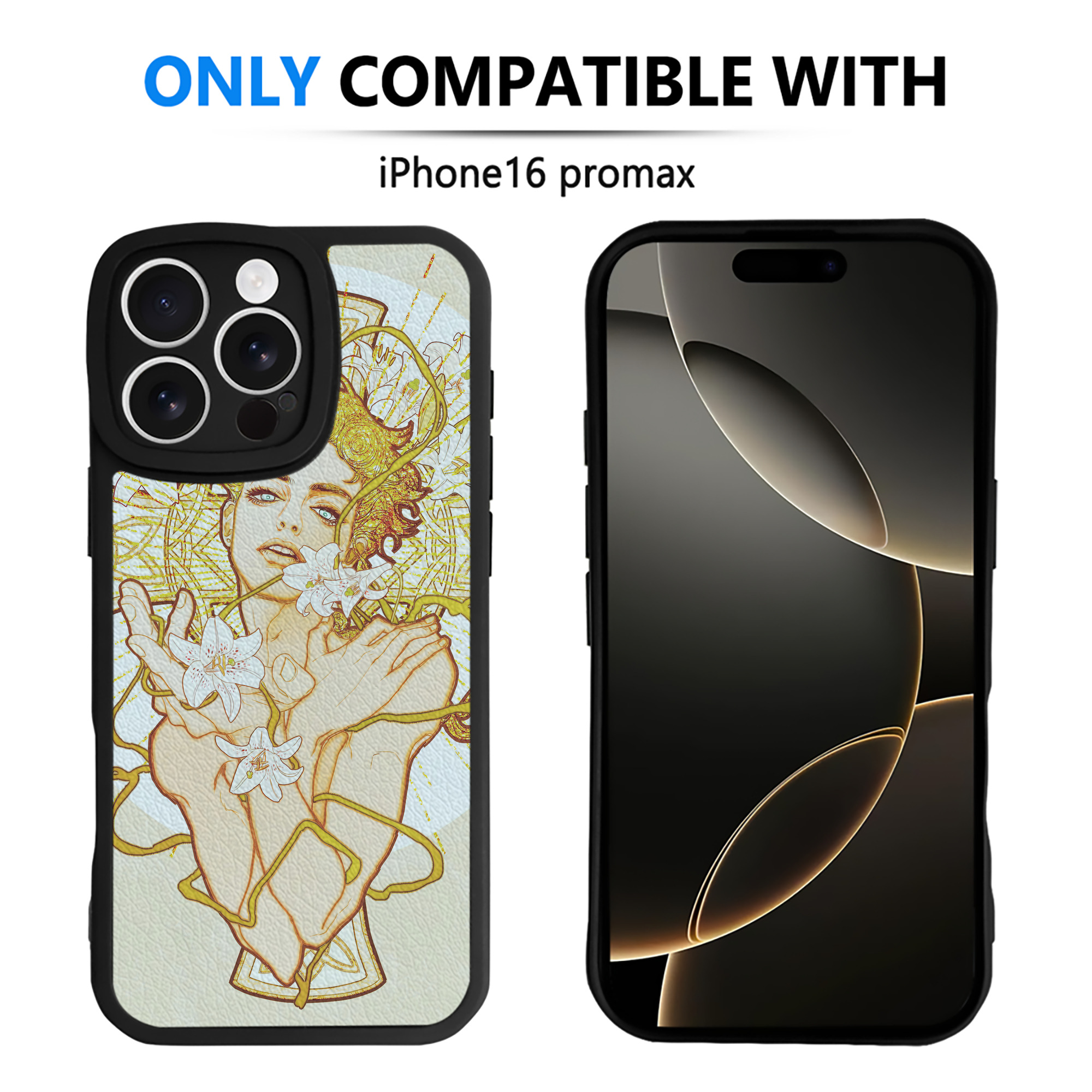 （画像用） ジョジョの奇妙な冒険 JoJo's Bizarre Adventure 【iPhone 16シリーズ対応】シリコンスマホケース（レザー調） 材質：シリコン